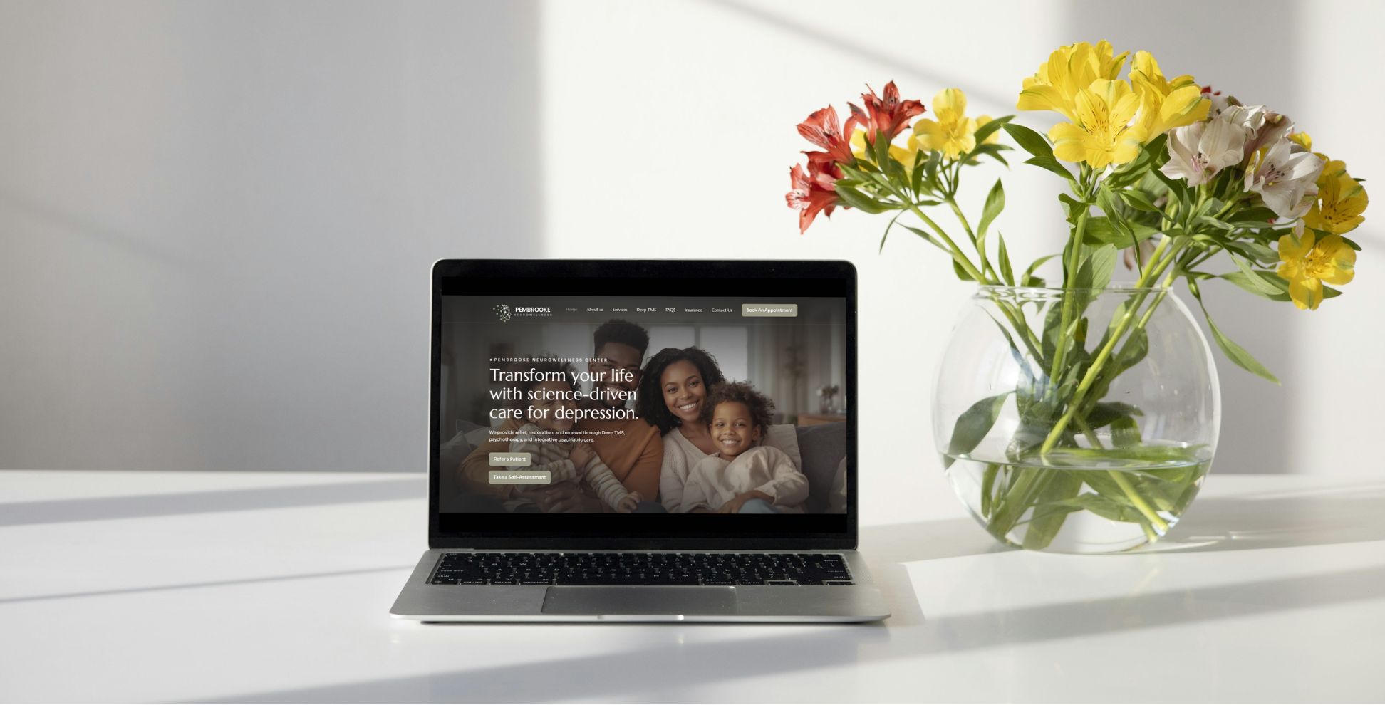 Custom Website Design for Pembrooke NeuroWellness Center